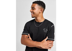 True Religion Flatlock T-Shirt Black