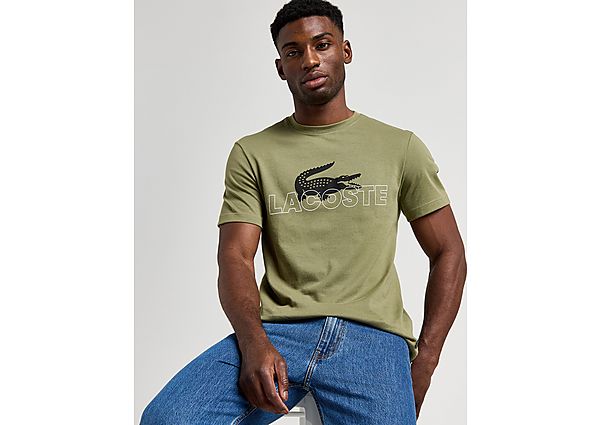 Lacoste rdmark Croc TShirt Green