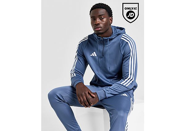 adidas Tiro 24 1 2 Zip Hoodie Grey