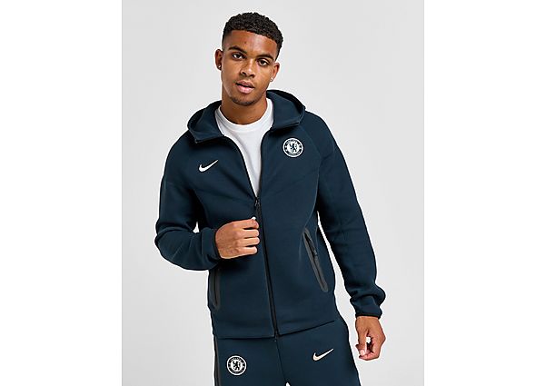 Nike Chelsea FC Tech Fleece Hoodie Obsidian/Guava Ice -, Obsidian/Guava Ice Obsidian/Guava Ice