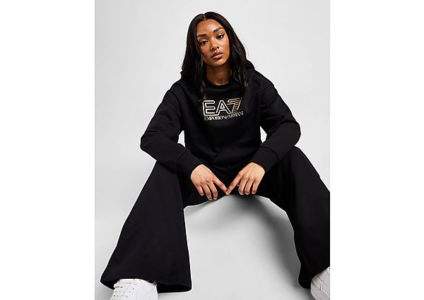 EA7 Emporio Armani Shine Logo Crew Sweatshirt