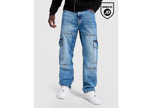 Hoodrich Script Cargo Denim Jeans