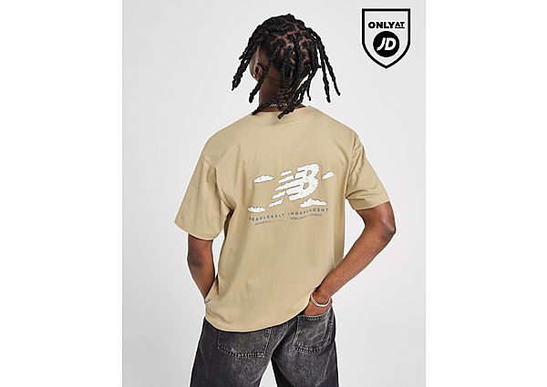 New Balance Cloud TShirt Brown