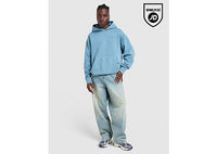 Unlike Humans Pigment Hoodie blue