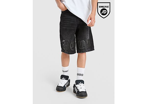 Hoodrich Gradient Denim Jorts Junior