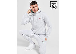 McKenzie Essential Full Zip Hooded Tracksuit Grey