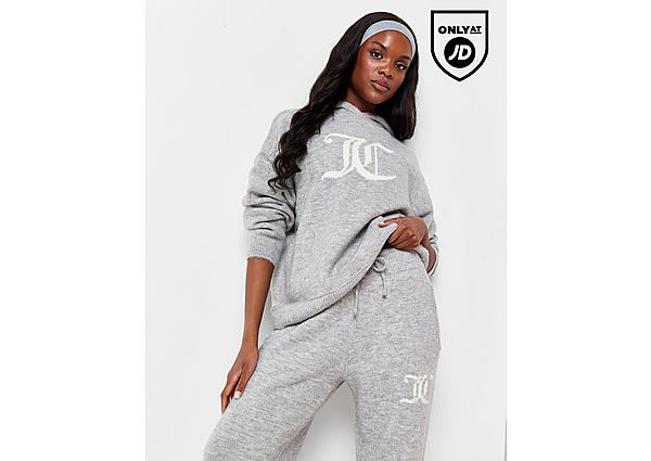 JUICY COUTURE Knit Hoodie Grey