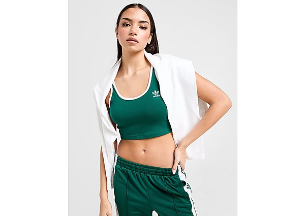 adidas Originals 3-Stripes Crop Tank Top