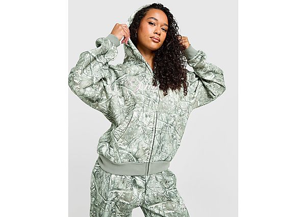 Hoodrich Woodland All Over Print Full Zip Hoodie