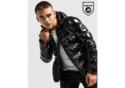 EA7 Emporio Armani Shiny Puffer Jacket Black