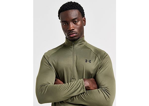 Under Armour Tech 1/4 Zip Top Marine OD Green