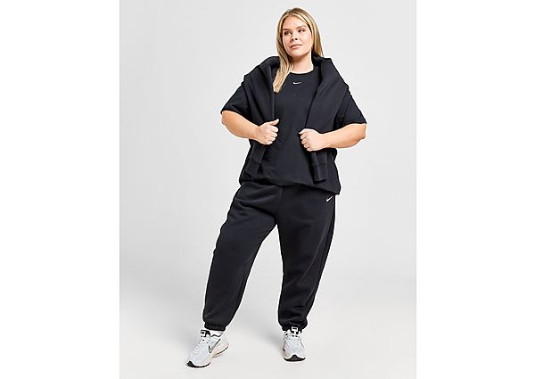 Nike Plus Size Phoenix Fleece Oversized Joggers Black