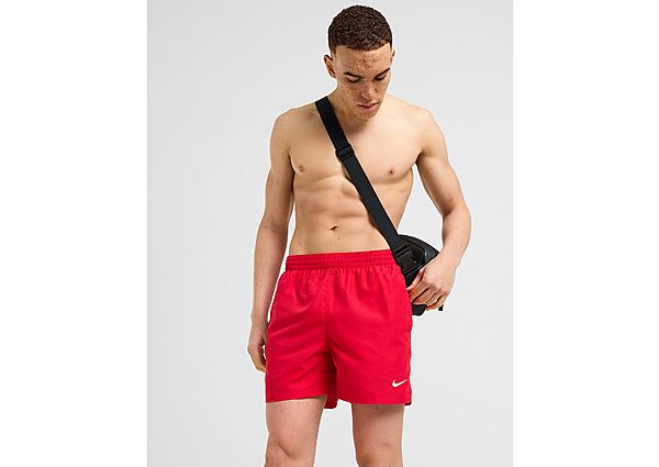 Nike Core 5\'\' Swim Shorts red