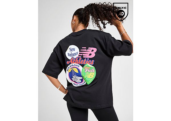 New Balance Sticker Boyfriend T-Shirt