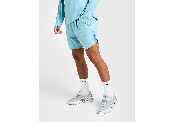 Nike Flex Stride 7" Shorts Denim TurquoiseBlack