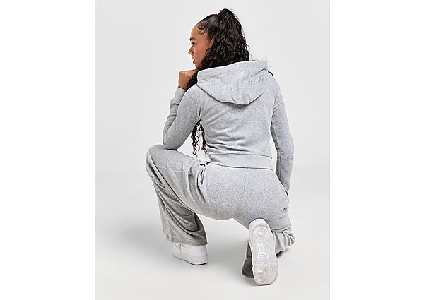 Hoodrich Figure Velour Wide Pants Grey