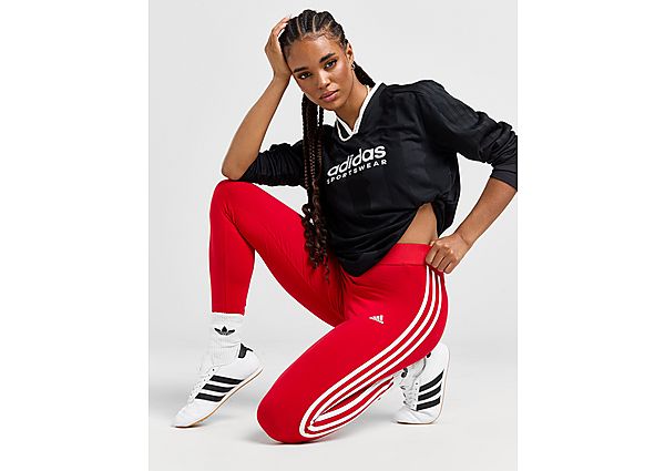 adidas Badge Of Sport Leggings Red