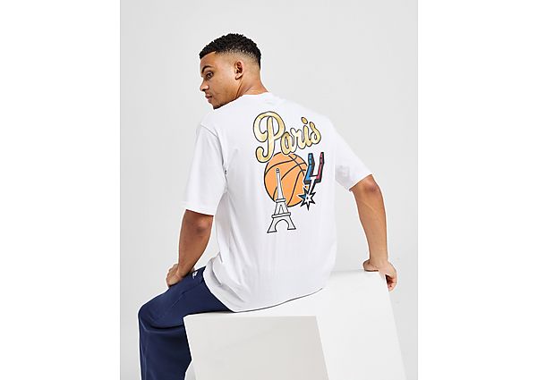 New Era San Antonio Spurs NBA Paris Games 2025 TShirt White