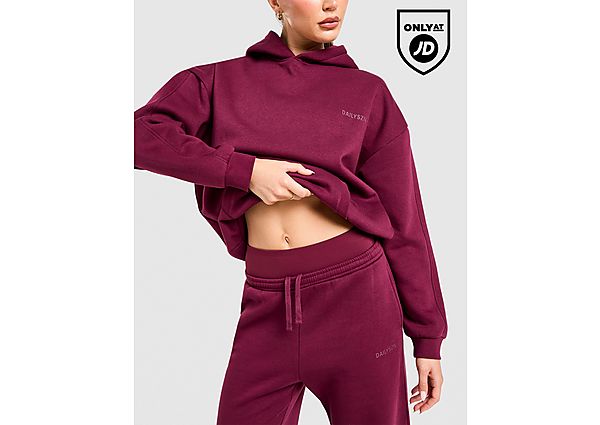DAILYSZN Legacy Overhead Hoodie - Burgundy, Burgundy