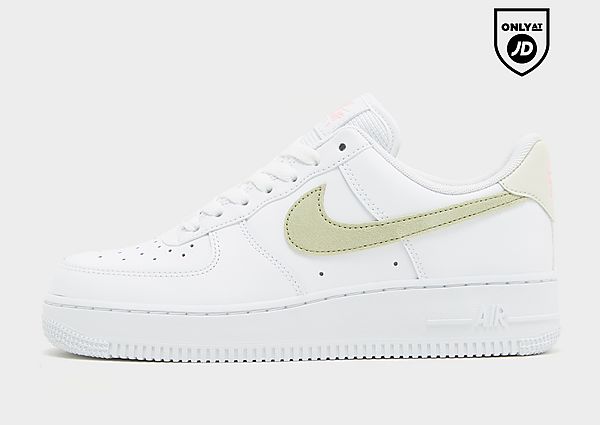 Nike Air Force 1 '07 Women'S White Sea Glass Arctic Punch Olive Aura