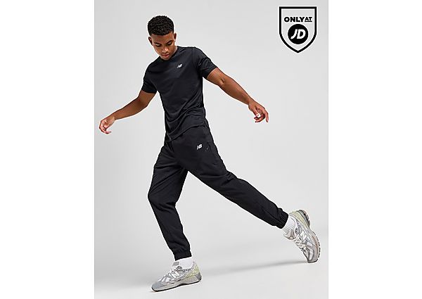 New Balance Woven Track Pants Black