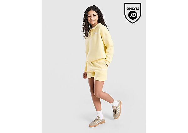 Pink Soda Sport Girls\' Heart Embroidered Shorts Junior