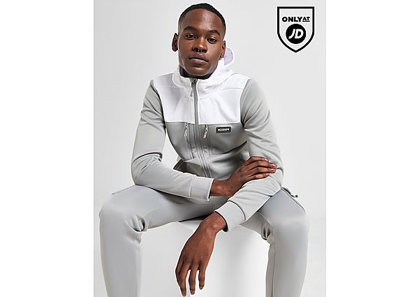 McKenzie Mardol Poly Full Zip Hoodie Grey