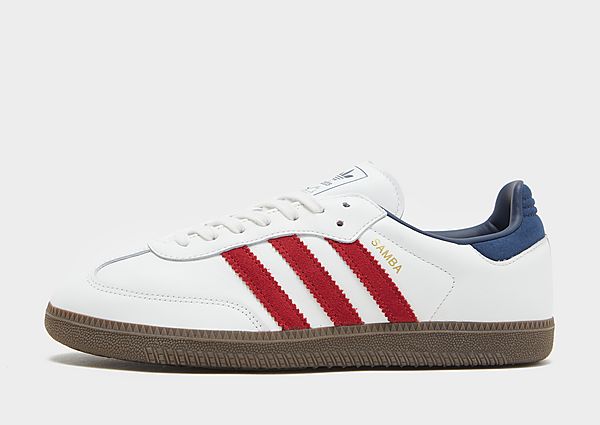 adidas Originals Samba OG Core White / Team Victory Red / Night Indigo