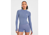 AYBL Empower Seamless Full Zip Top blue