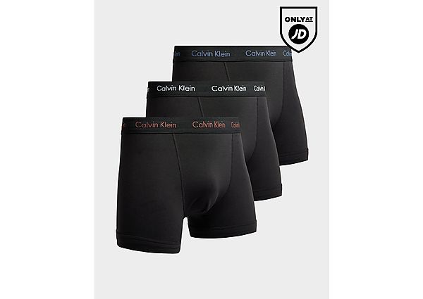 Calvin Klein Underwear 3-Pack Trunks Black