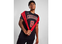 Nike Nba Chicago Bulls Lavine #8 Statement T-Shirt Black