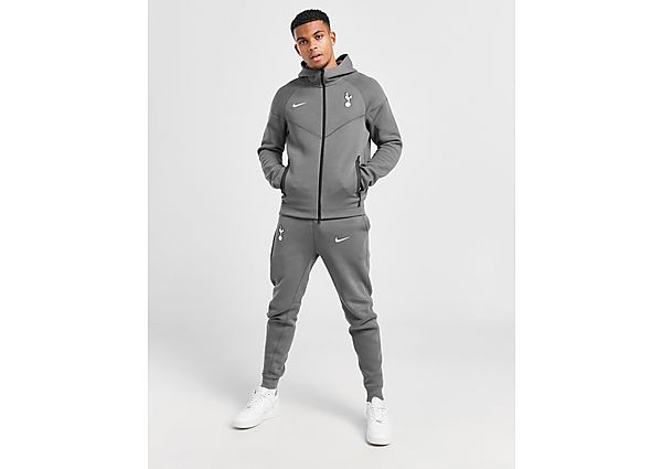 Nike Tottenham Hotspur FC Tech Fleece Track Pants Dark Grey White