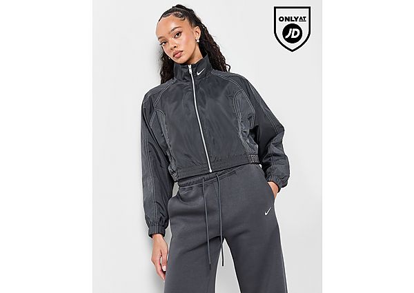 Nike Training Graphic Swoosh Woven Jacket Grey