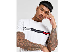 Tommy Hilfiger Chest Flag T-Shirt White