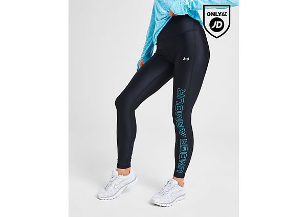 Under Armour HeatGear Wordmark Tights Black