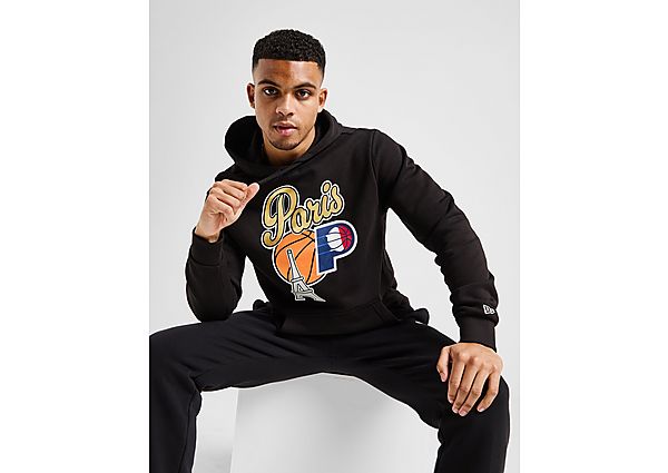 New Era NBA Indiana Pacers Paris Games 2025 Hoodie Black