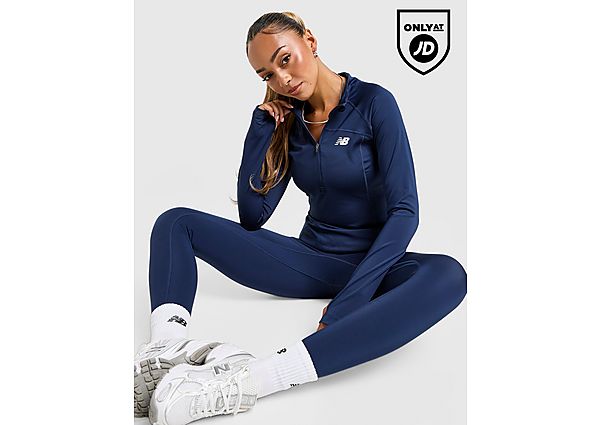 New Balance Logo 1/4 Zip Top