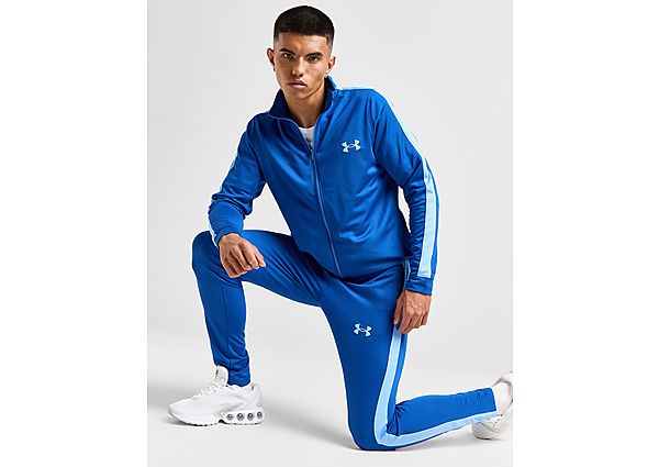 Under Armour Poly Tracksuit Tech Blue