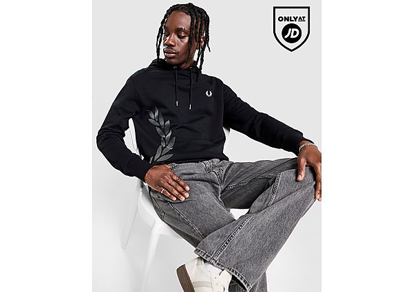 Fred Perry Oversized Laurel Wreath Hoodie