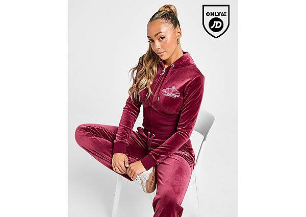 JUICY COUTURE Crown Velour Corset Hoodie