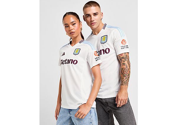 adidas Aston Villa 2024 25 Away Shirt White