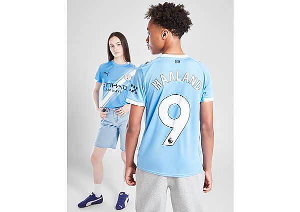 PUMA Manchester City FC 25/26 Haaland #9 Home Shirt Jnr
