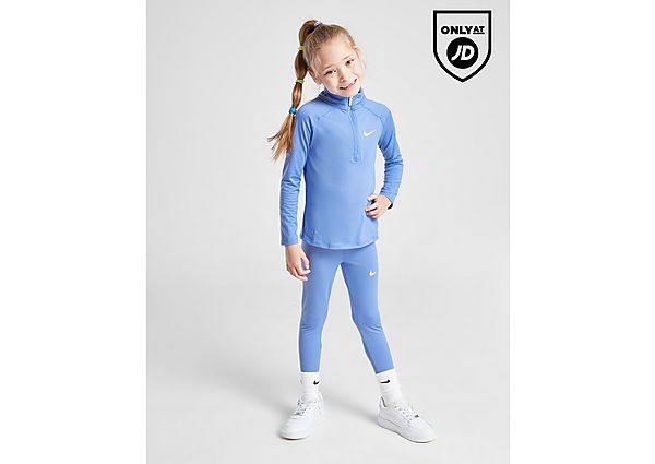 Nike Girls' Pacer 14 ZipLeggings Set Children Blue