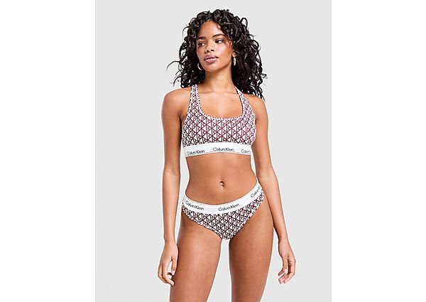 Calvin Klein Underwear Modern Cotton All Over Print Thong