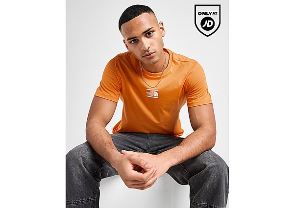 The North Face Centre Logo TShirt Orange