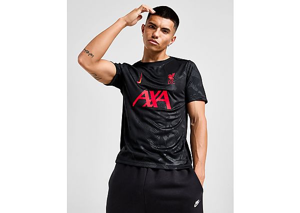 Nike Liverpool Fc Academy Pre Match Shirt Black