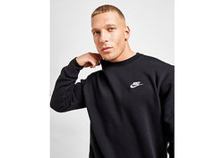 Nike Foundation Fleece Sweatshirt Black/White