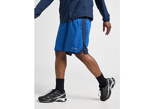 Columbia Three Pitch 7" Shorts Blue