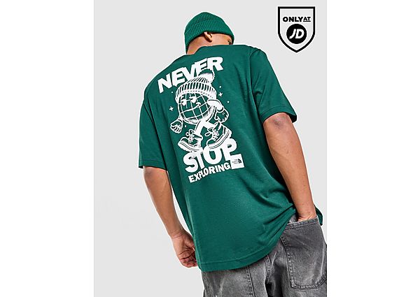 The North Face Globe Never Stop Exploring Oversized T-Shirt