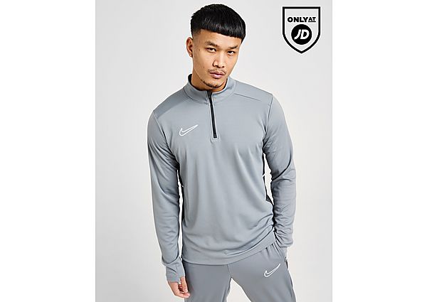 Nike Academy 14 Zip Top Grey